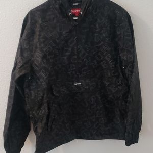 Supreme x Illuminite, reflective pullover anorak,L